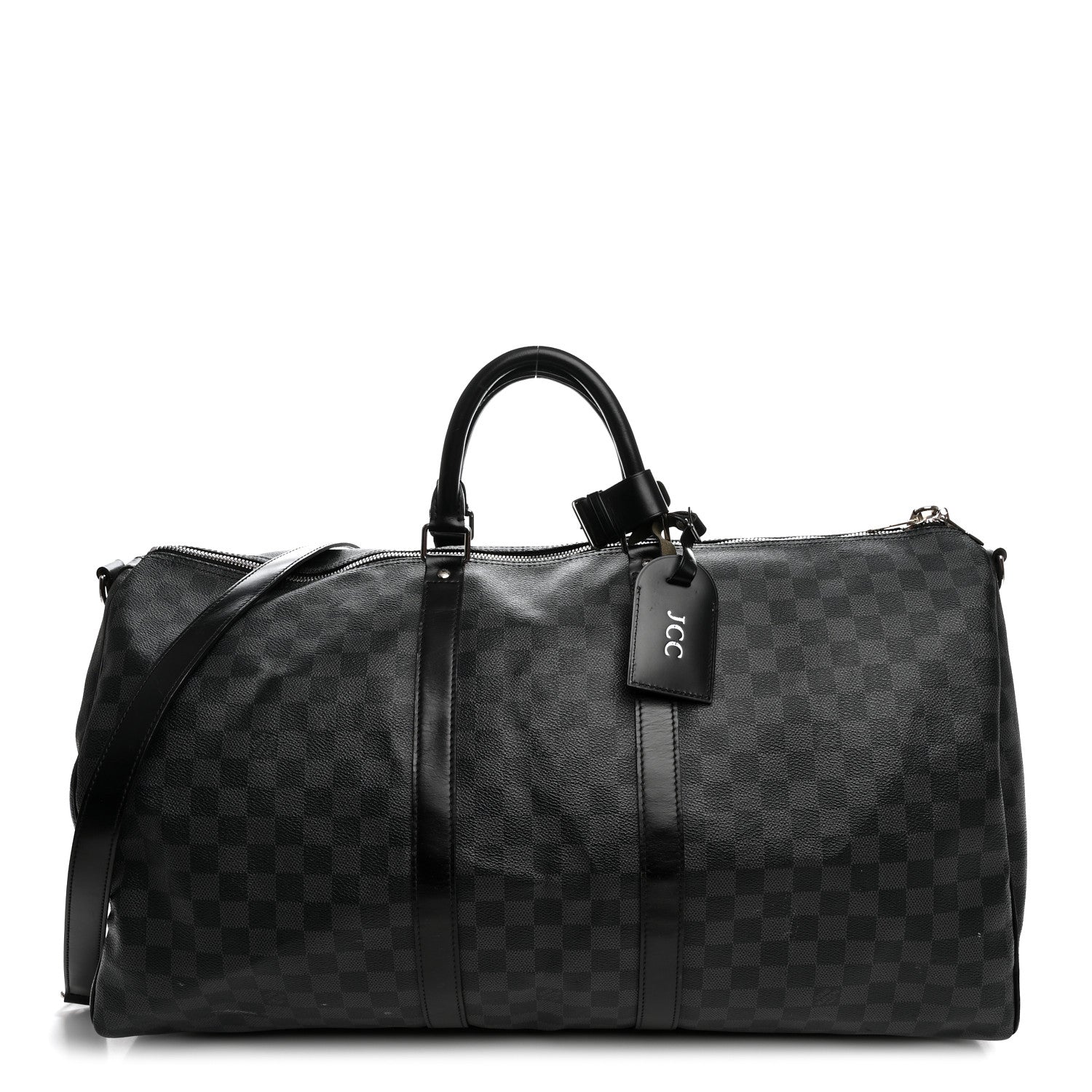 Damier Graphite Keepall Bandouliere 55