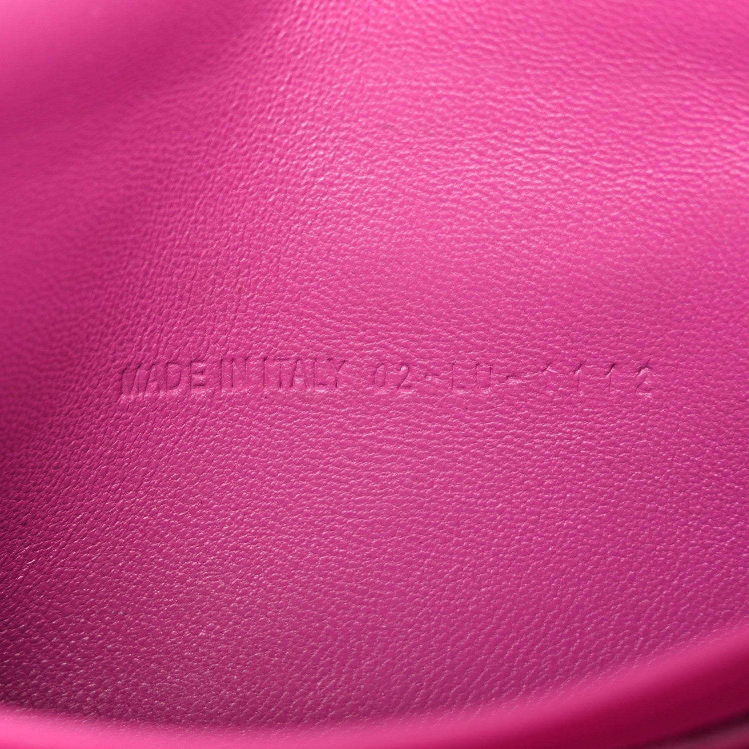 Lambskin Cannage Miss Dior Promenade Pouch Fuchsia