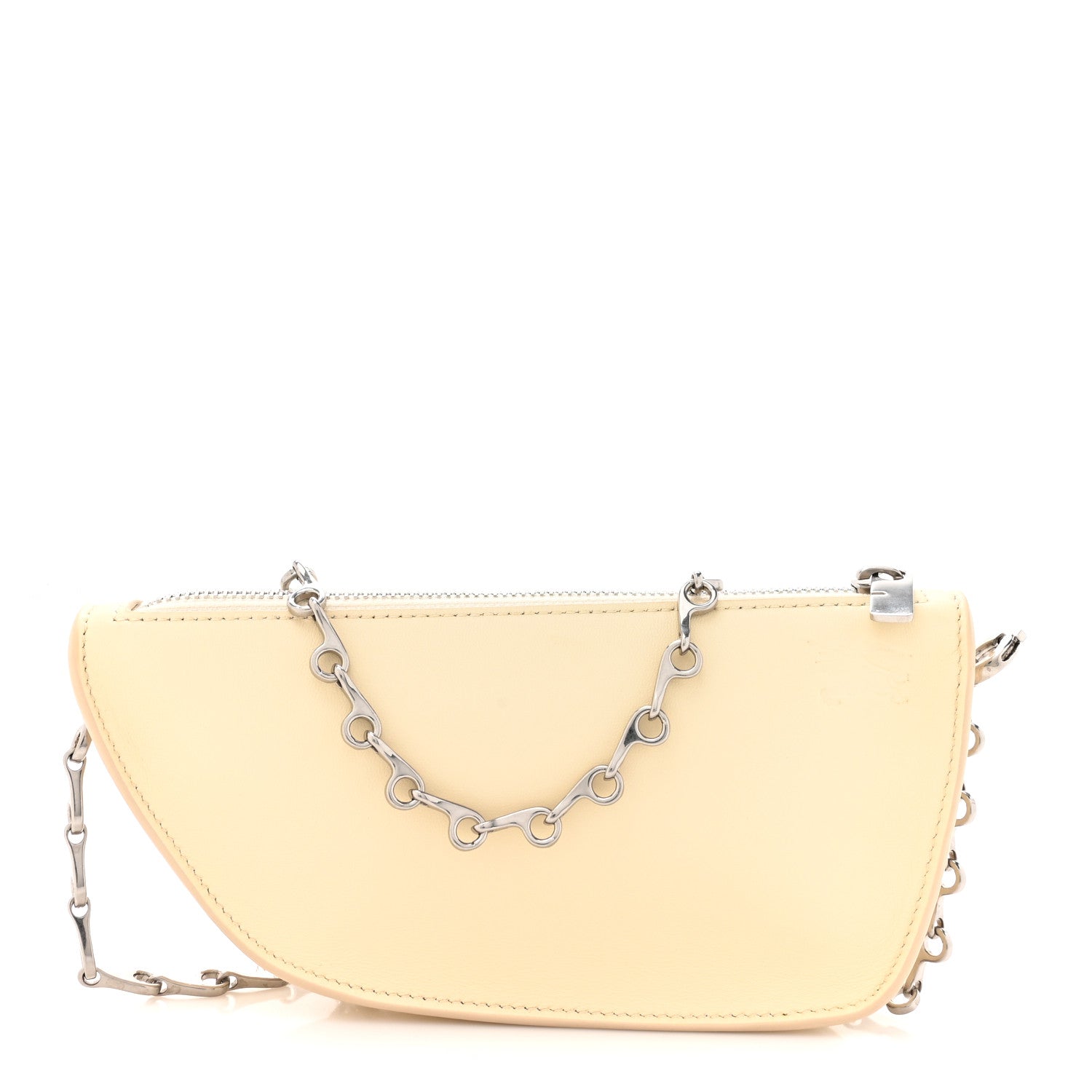 Calfskin Micro Shield Sling Bag Pearl