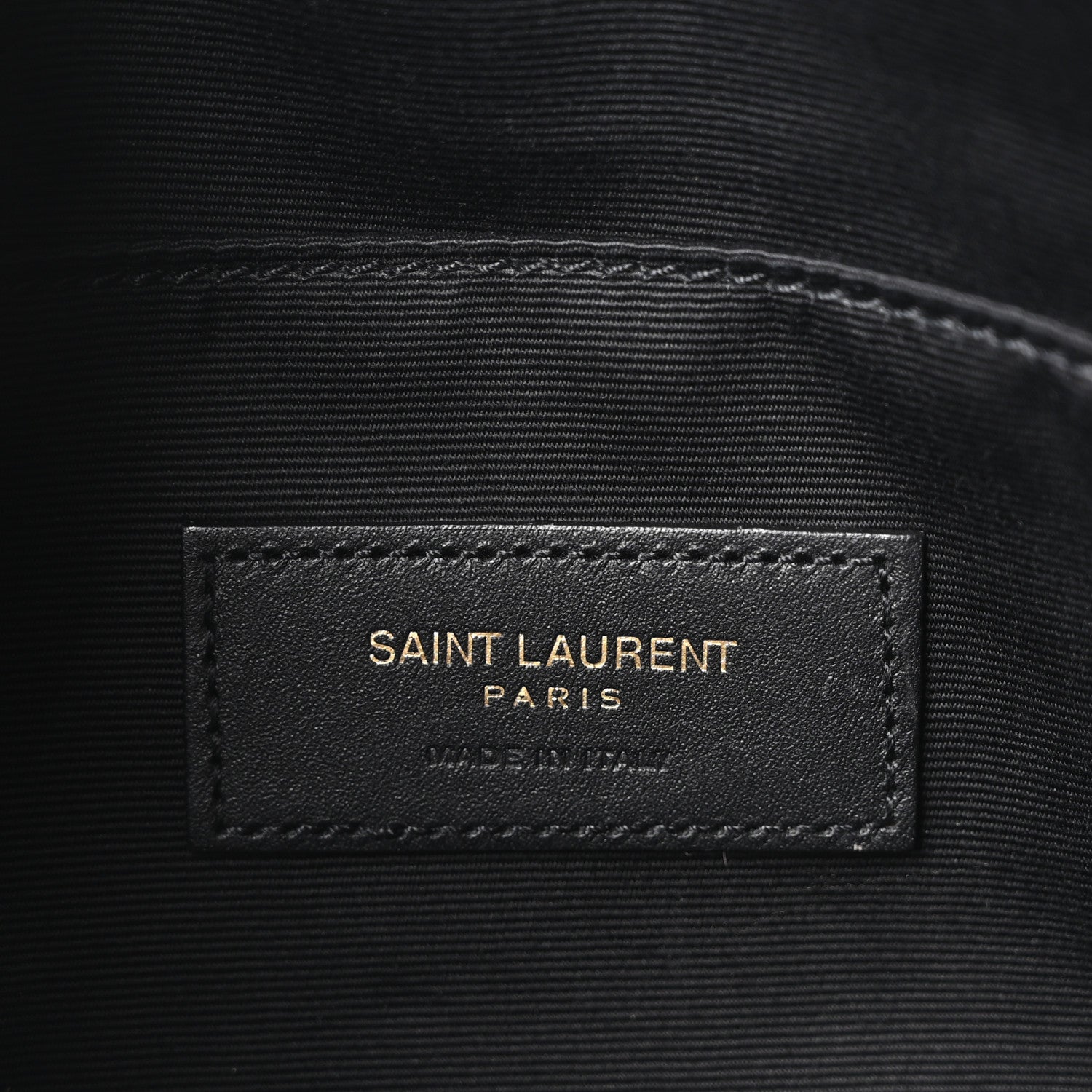 Grain De Poudre Monogram Belt Bag Black