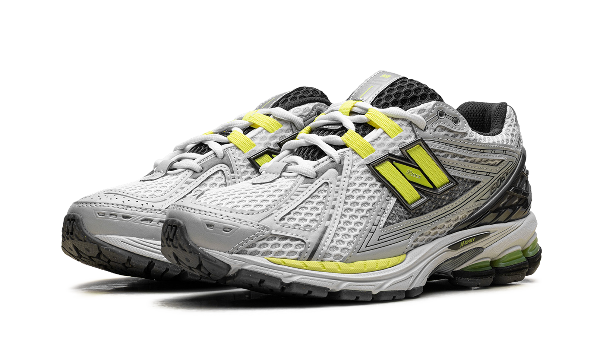 1906 "Light Silver Metallic/Alkaline Green" U190652H