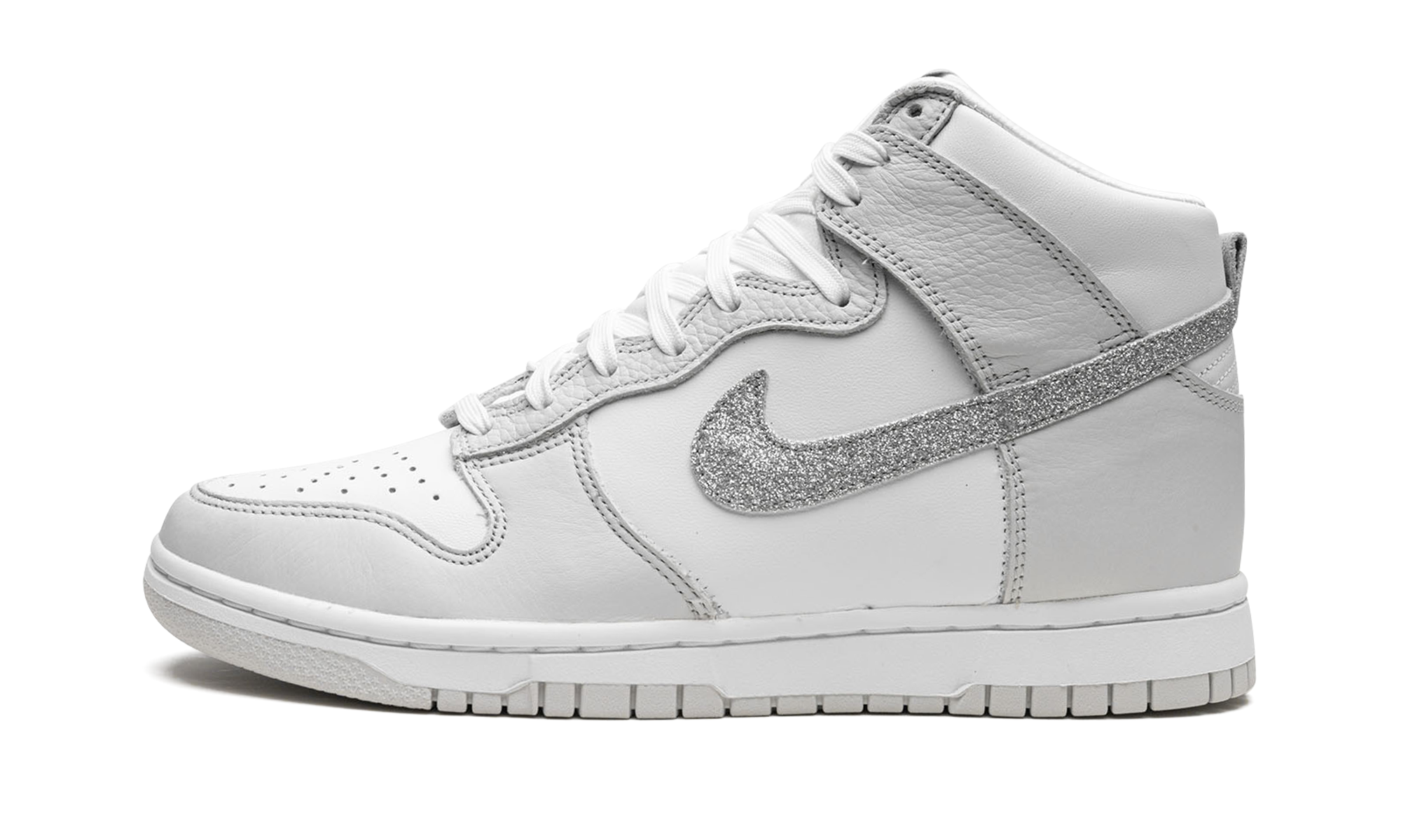 DUNK HIGH MNS WMNS "Silver Swoosh" FJ4578 100