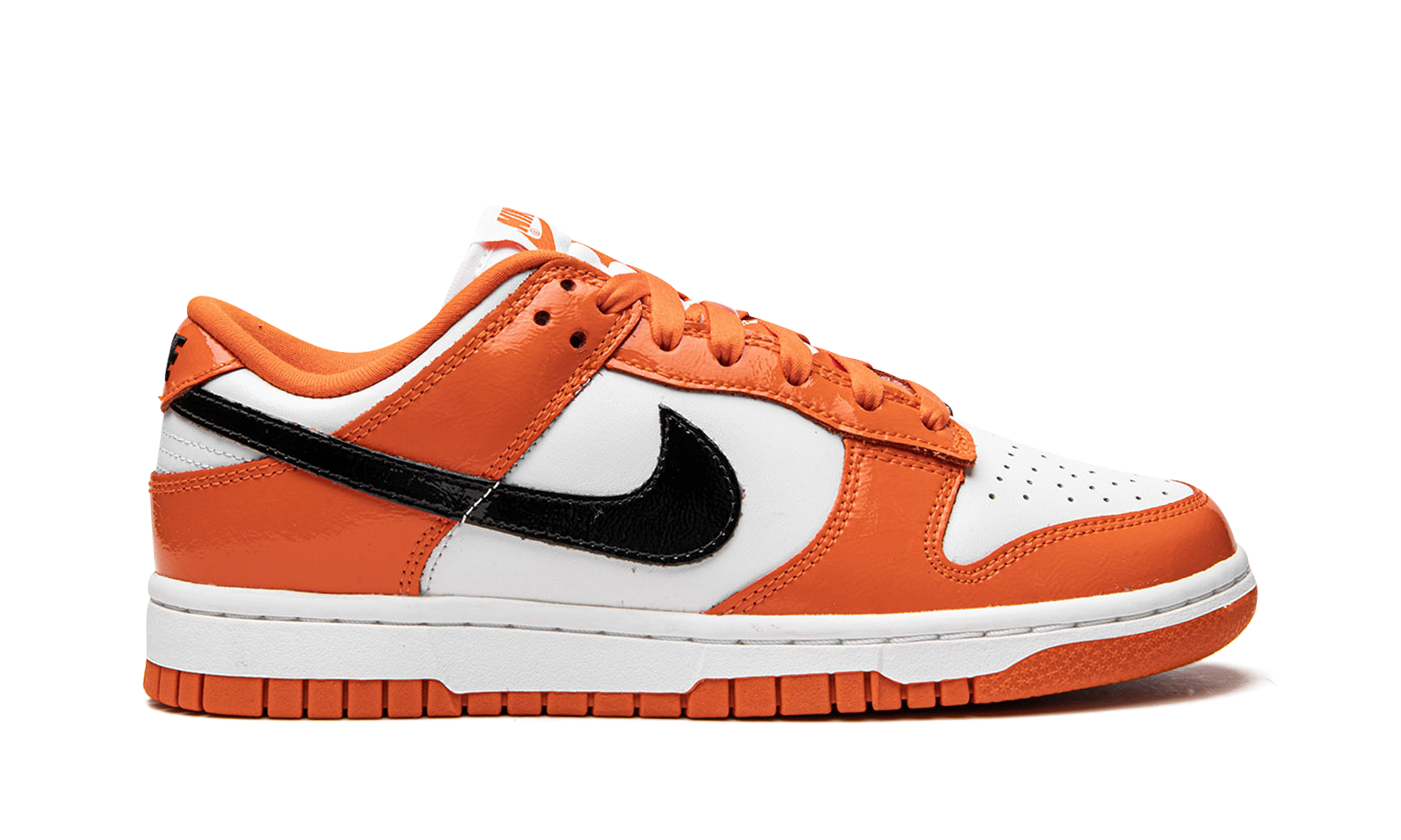 DUNK LO MNS WMNS "Orange / Black Patent Leather" DJ9955 800