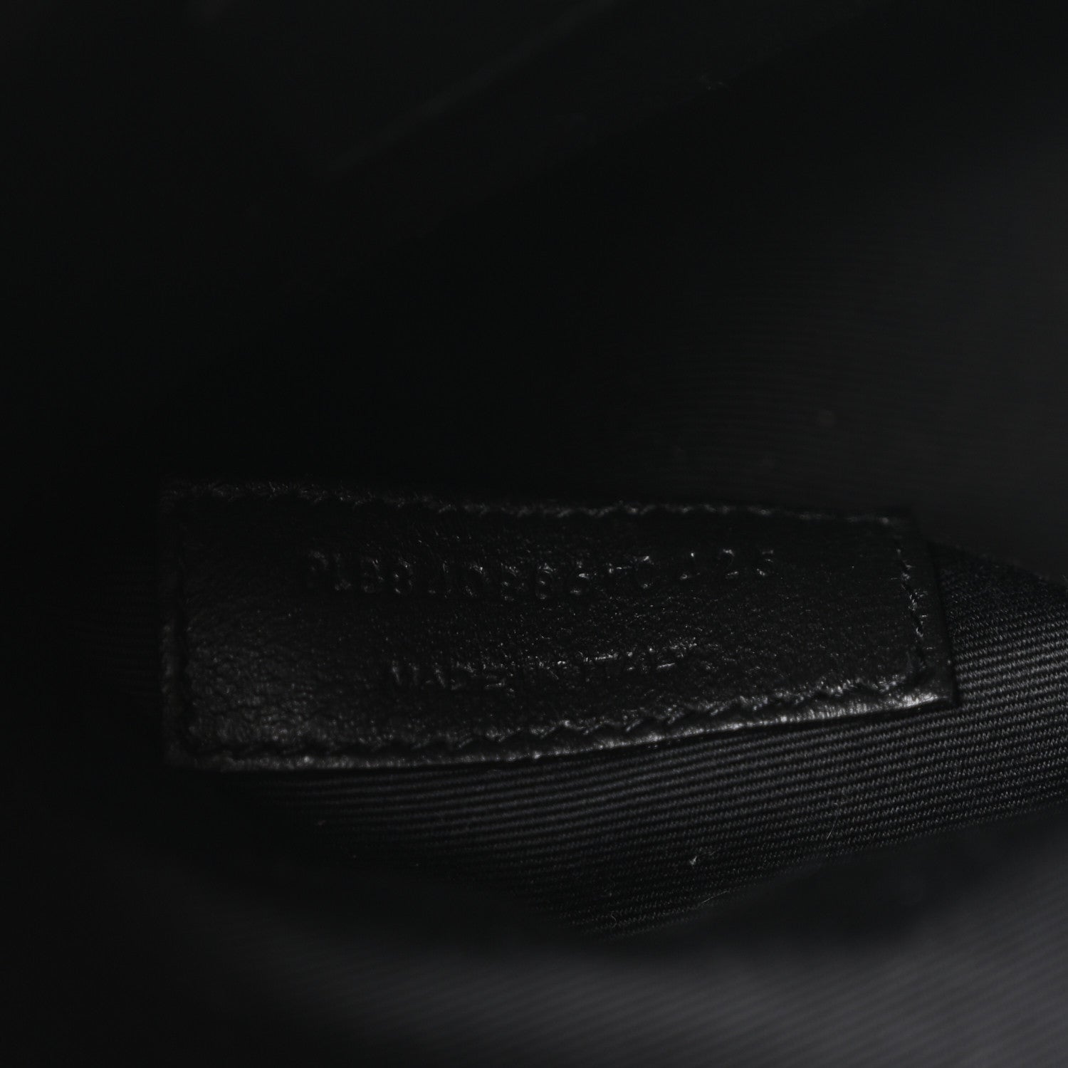 Lambskin Carre Quilted Small Cassandre Bucket Bag Black