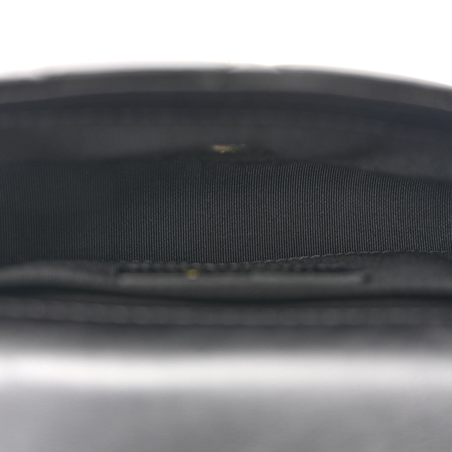 Lambskin Quilted Mini My Precious Waist Bag Black