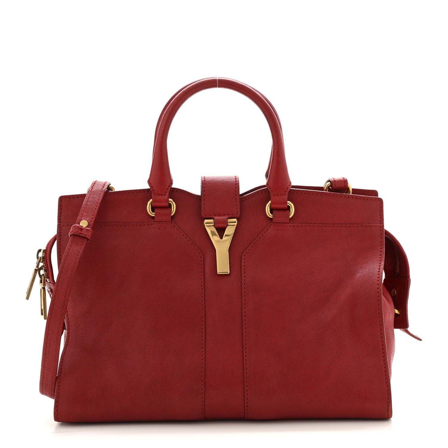 Sheepskin Small Cabas ChYc Red