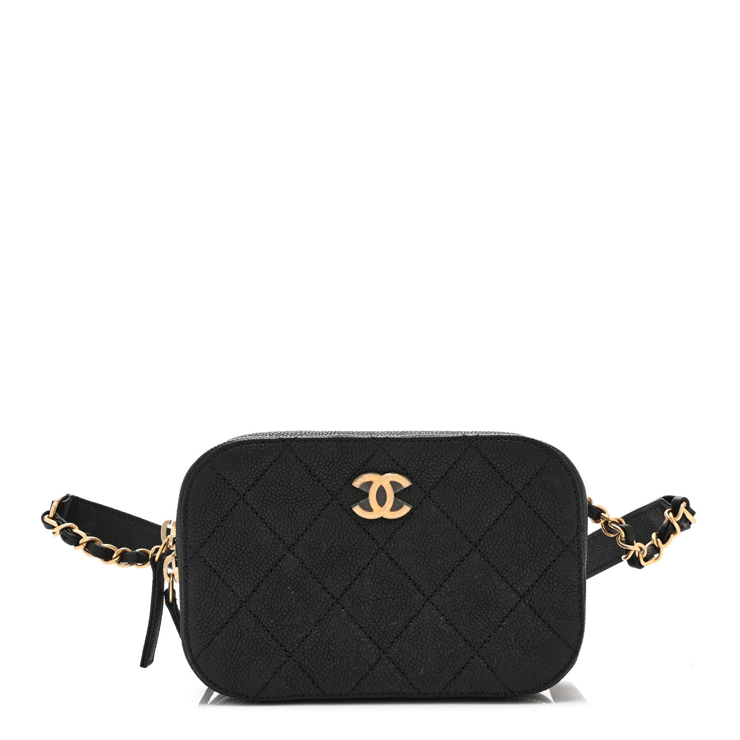 Caviar Waist Bag Black
