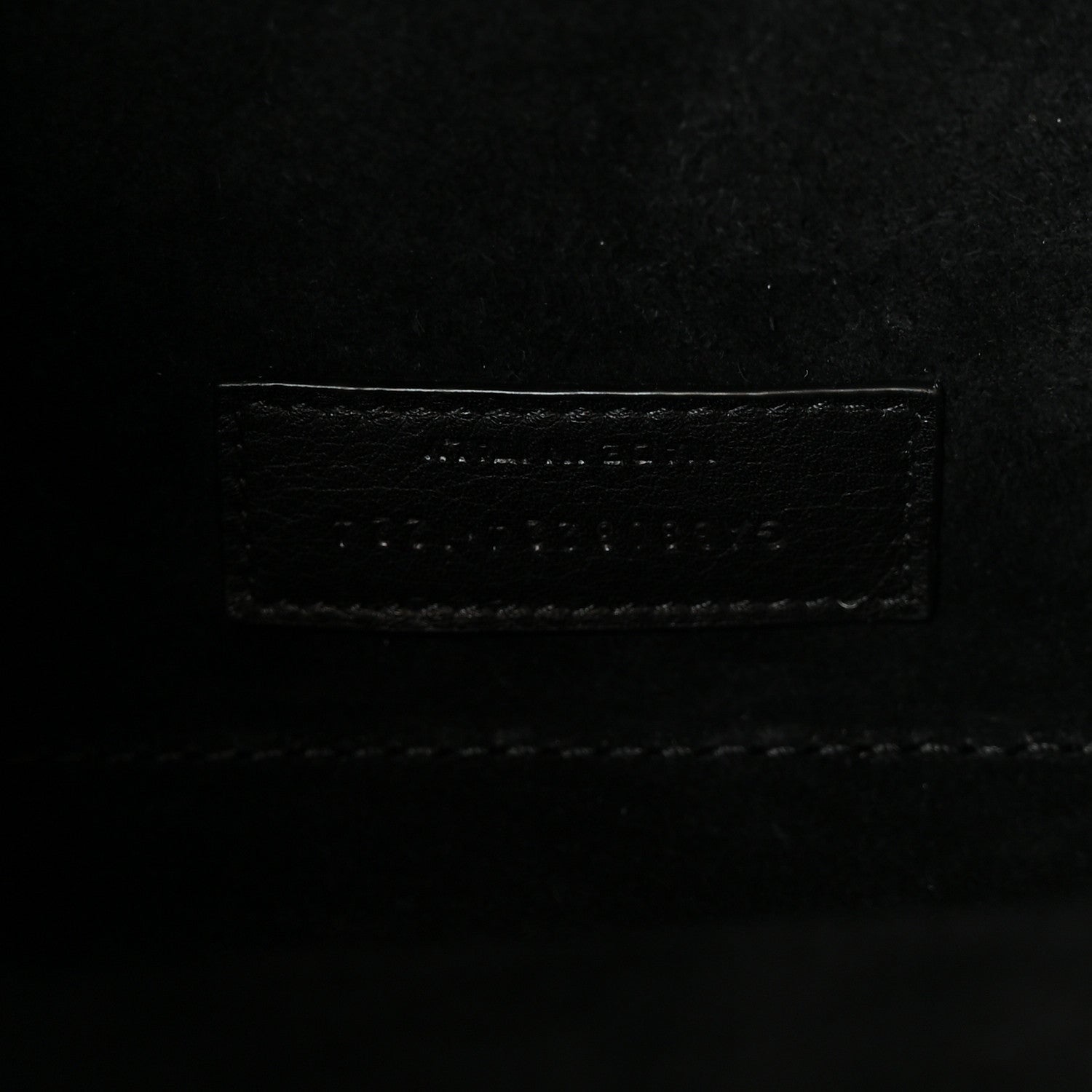 Smooth Calfskin Y Small Bucket Bag Black