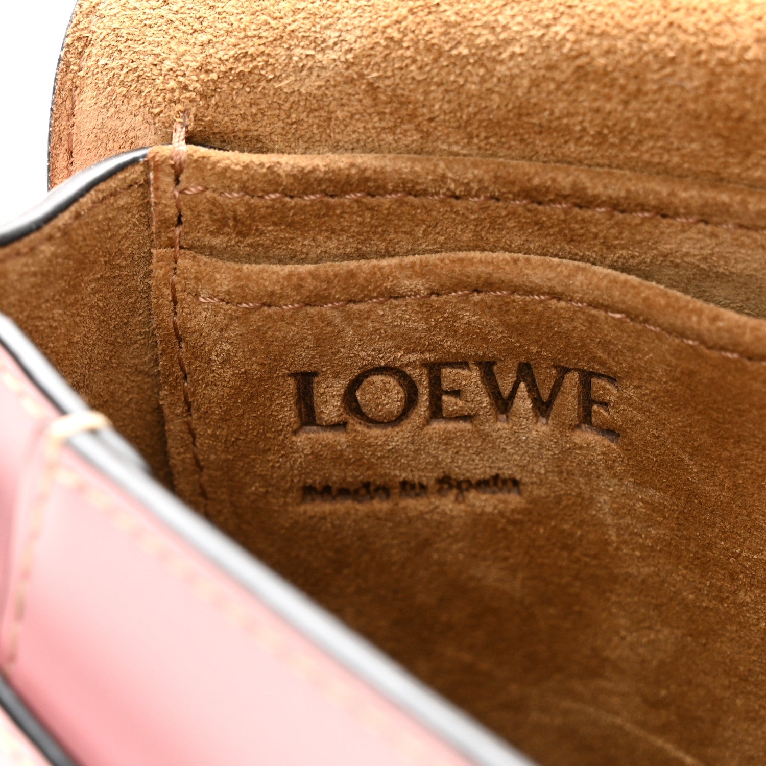 Calfskin Mini Gate Belt Bag Pastel Pink