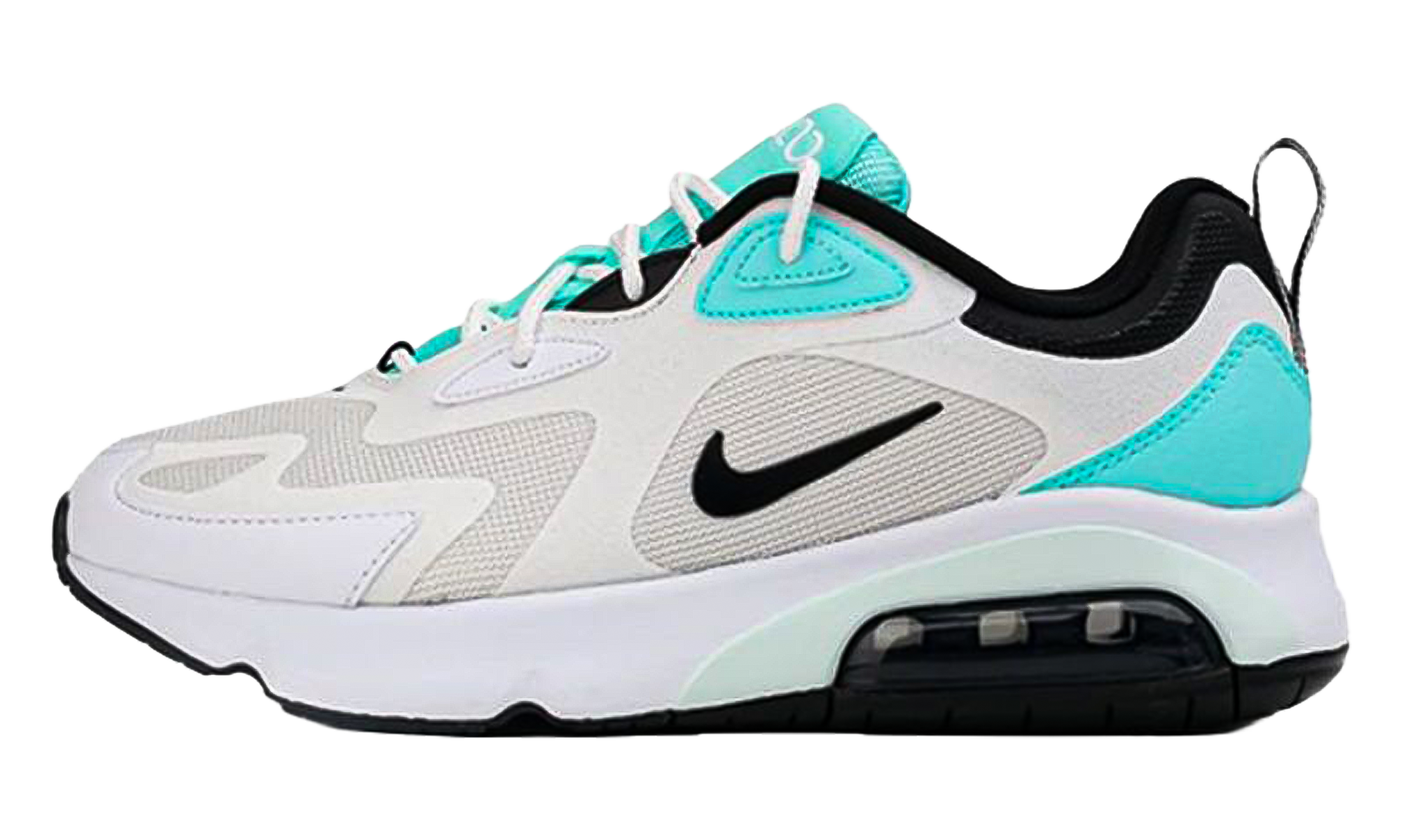 AIR MAX 200 WMNS "WHITE / PLATINUM TINT / WHITE / BLACK" CJ0629 101