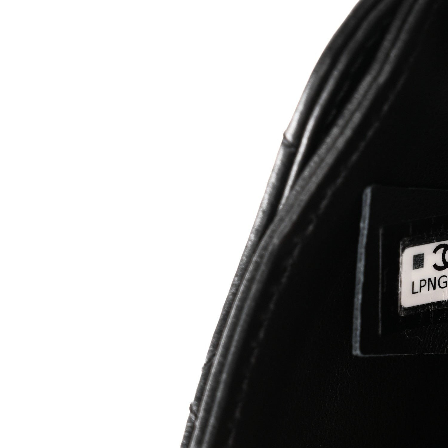 Calfskin Quilted CC Uniform Flap Belt Bag Black
