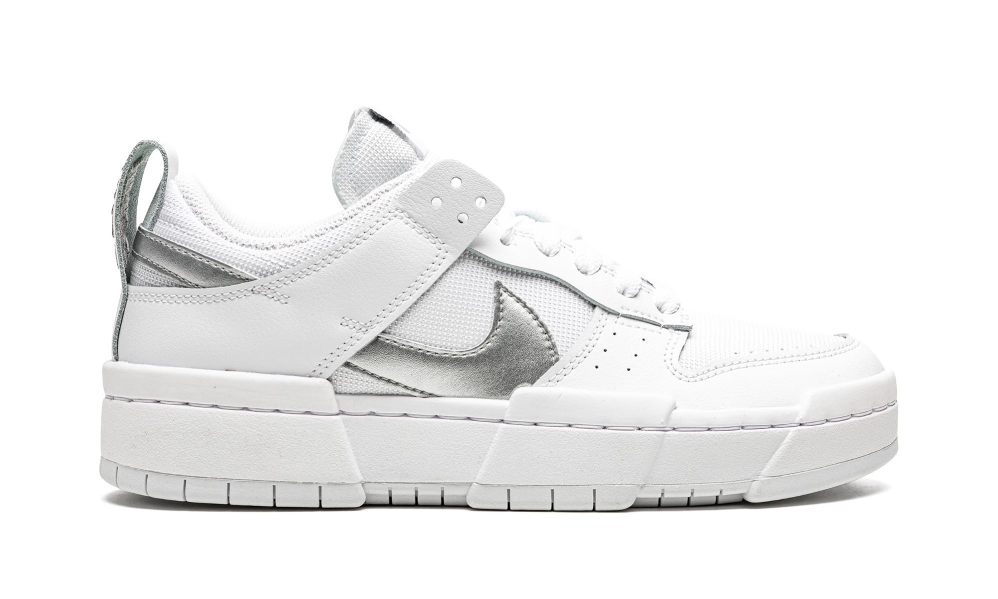 DUNK LO DISRUPT MNS WMNS "White Silver" DJ6226 100