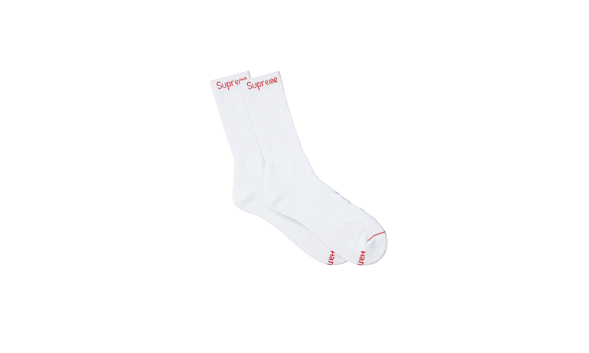 Hanes Crew Socks (4 Pack) "White" SU25398