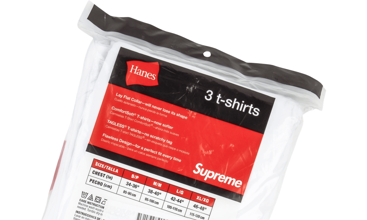 Hanes Tagless Tees (3) "White" SU0640