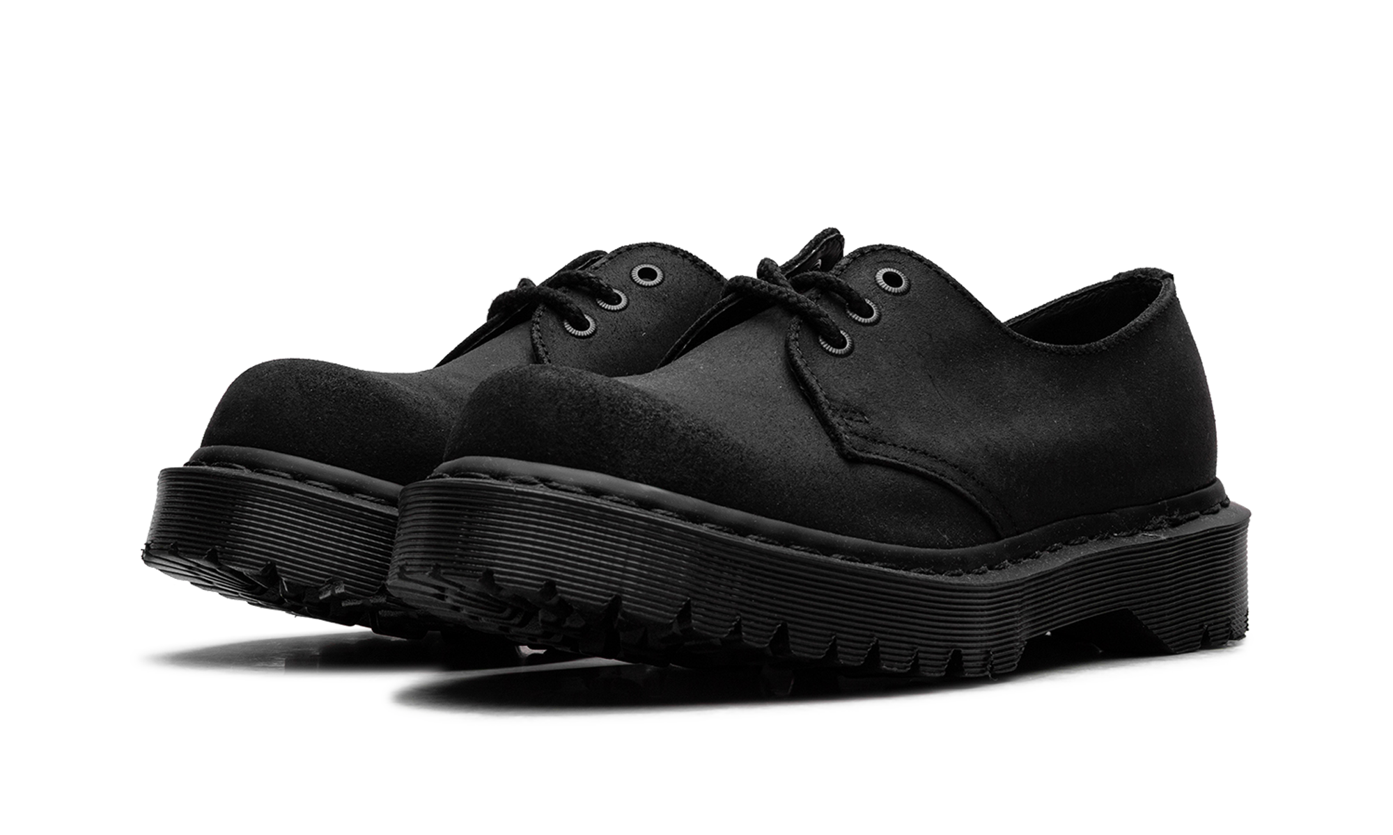 1461 Wax Commander Derbys "Black" 40615001