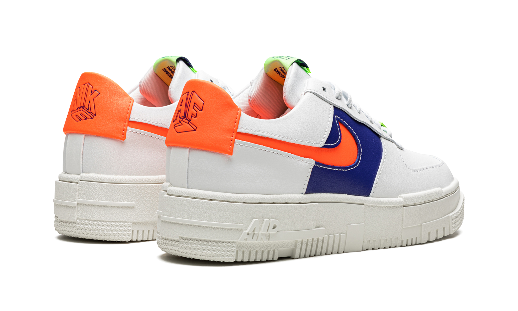 AIR FORCE 1 LO PIXEL MNS WMNS "White Concord Crimson" DM8340 100
