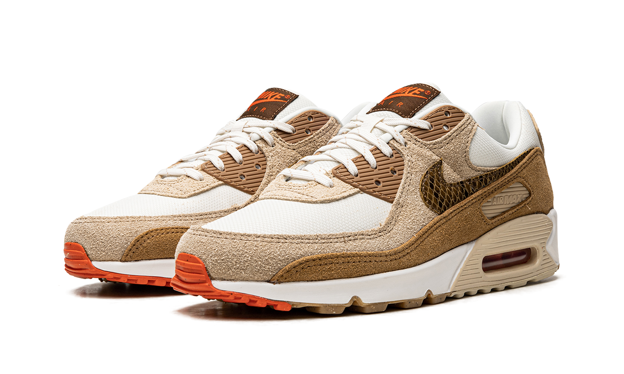 AIR MAX 90 WMNS "Pale Ivory Snakeskin Swoosh" DX9502 100