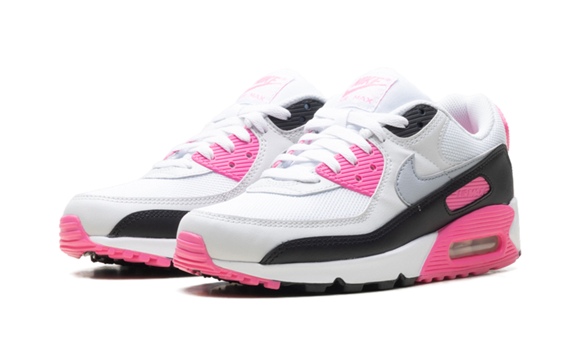Air Max 90 WMNS "White Pink Glow Wolf Grey" IM4613 100
