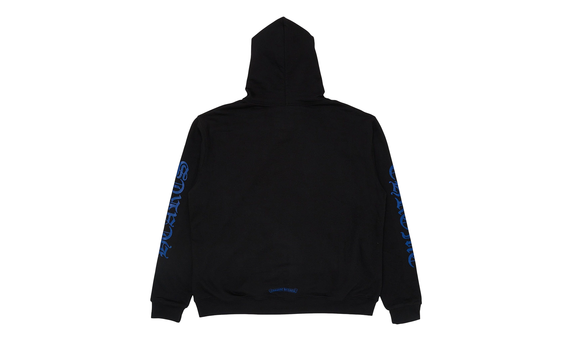 Vertical Logo Zip-Up Hoodie "Black / Blue" CHRM0953