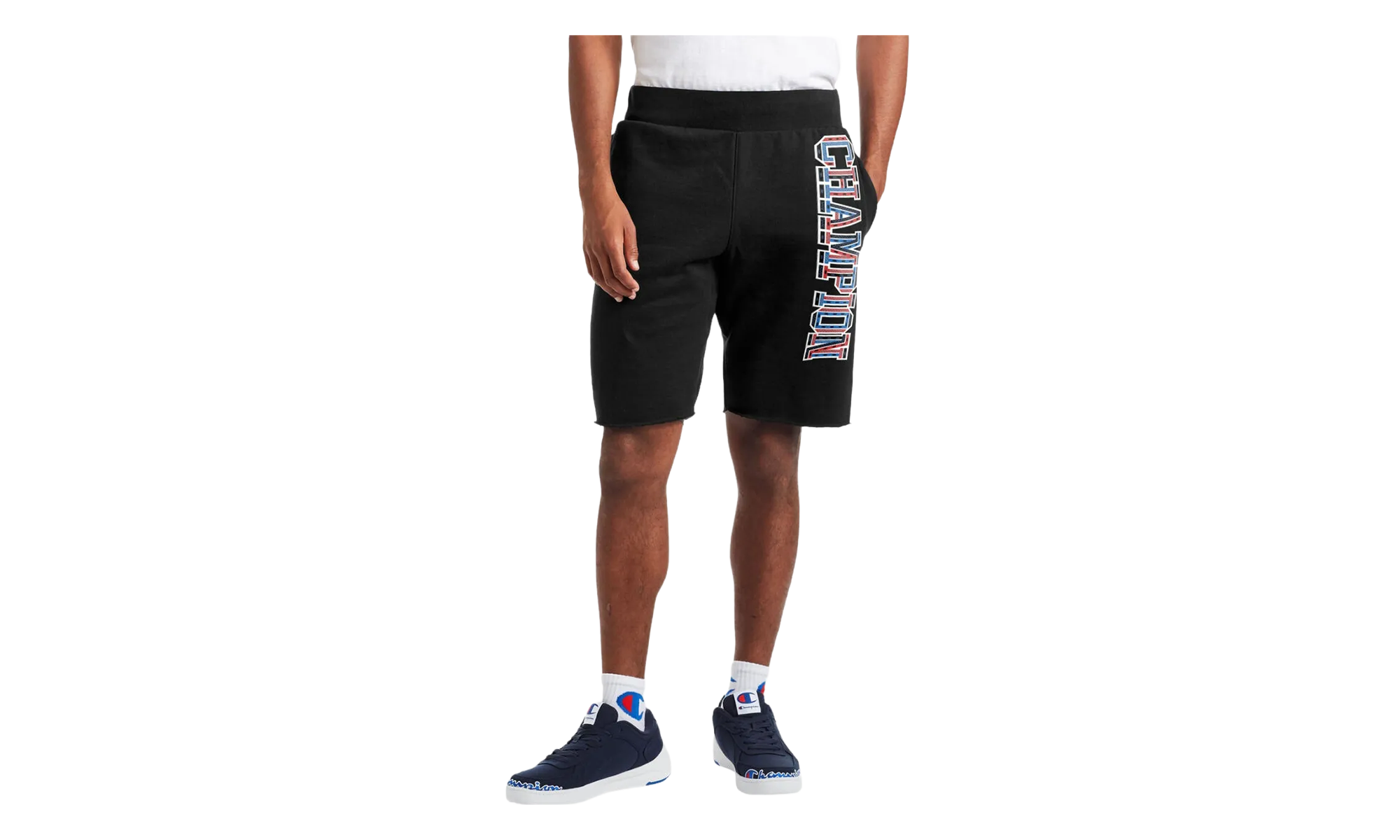 10" Reverse Weave Cutoff 3-D Logo Shorts "C-Life" 89597 586528 001