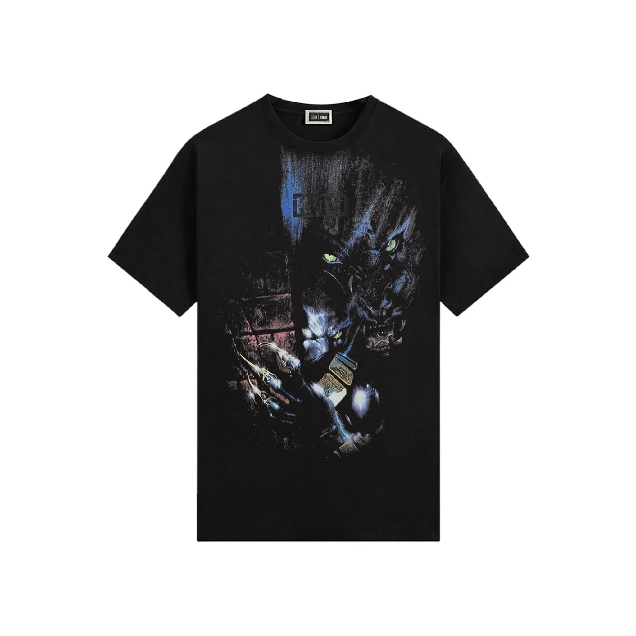 Kith x Marvel Black Panther Vintage Tee Black