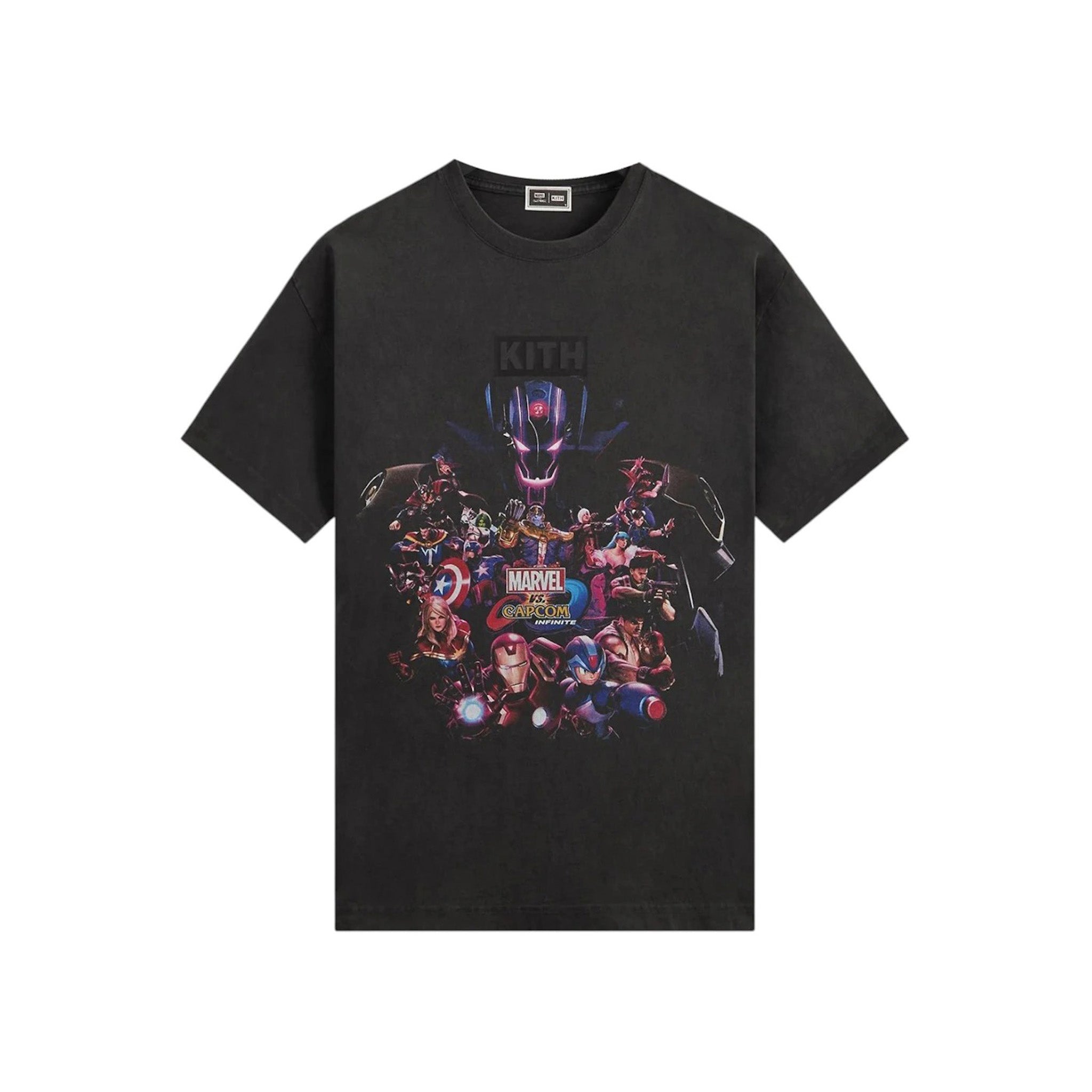 Kith x Marvel vs. Capcom Infinite Vintage Tee Black