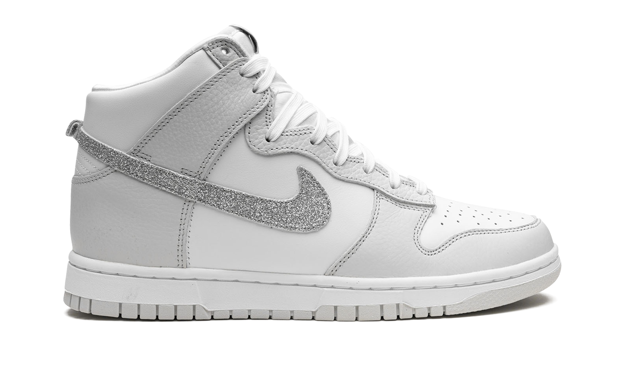 DUNK HIGH MNS WMNS "Silver Swoosh" FJ4578 100