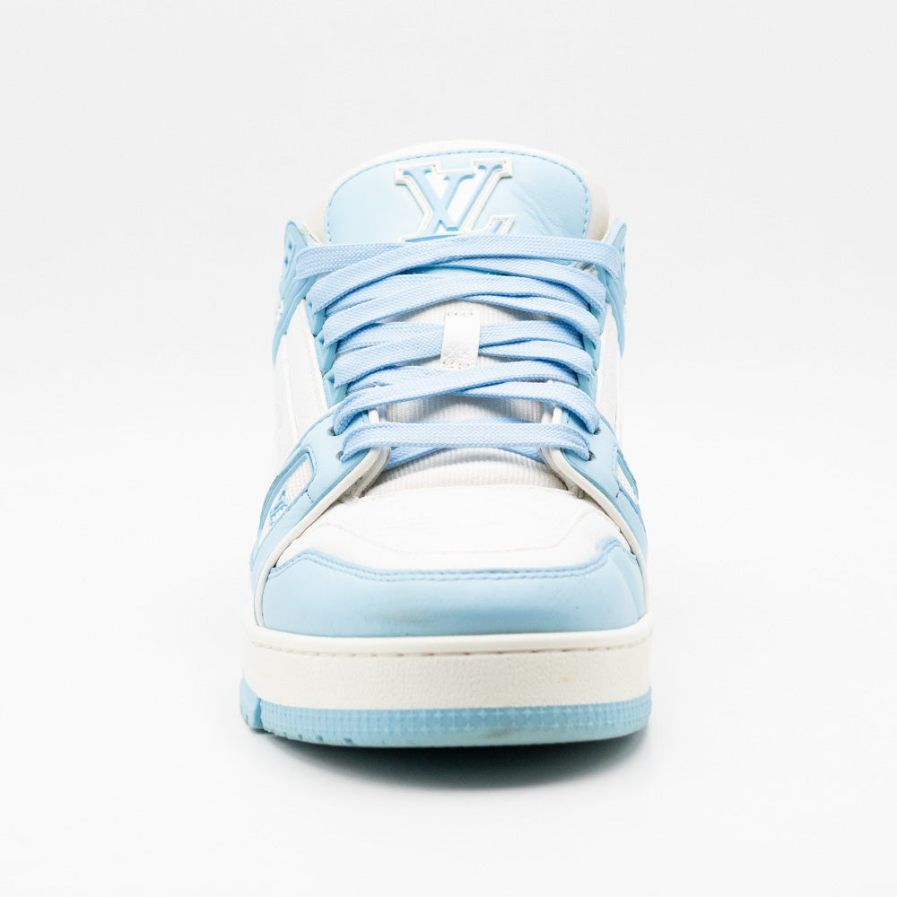 Louis Vuitton Trainer Low White Sky Blue