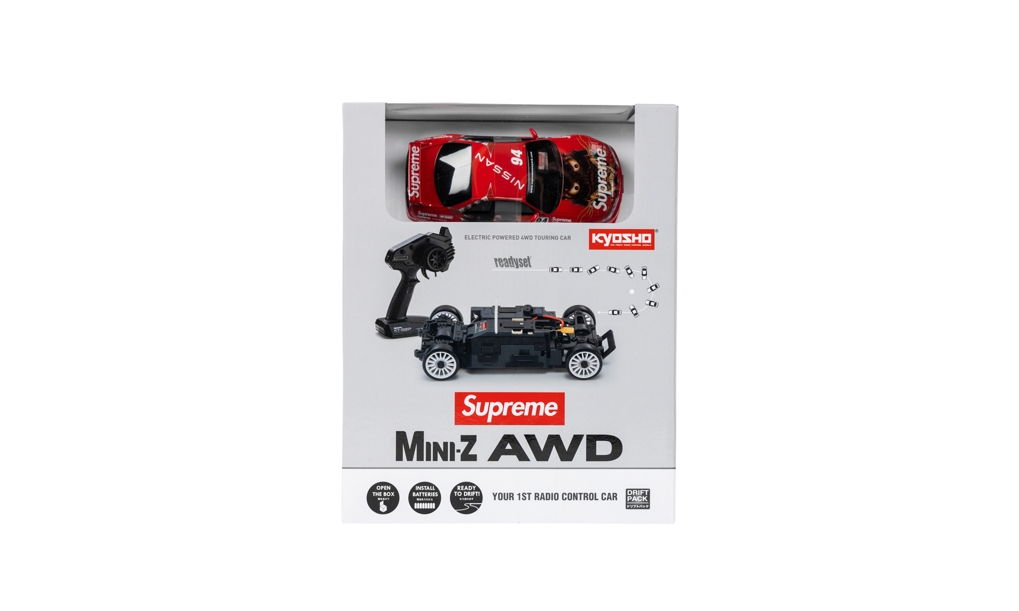 Kyosho Mini-Z Nissan Skyline Nismo R33 RC Readyset "FW22" SU12542