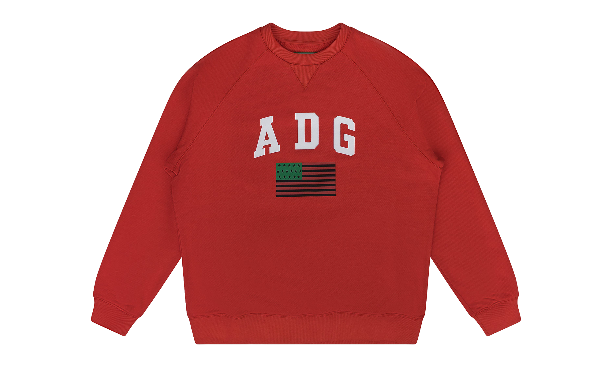 1619 Crewneck Sweater "Red" DT691