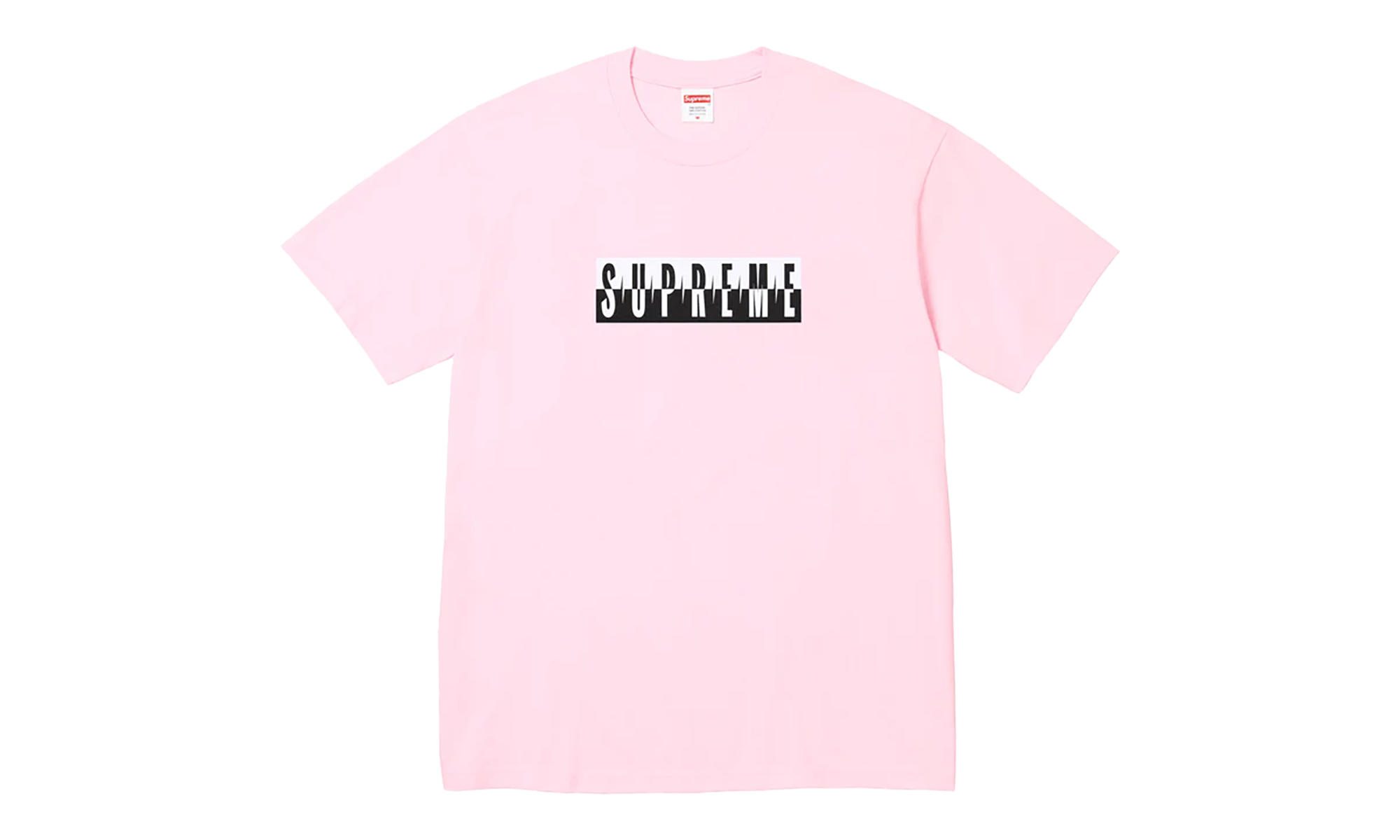 Split Tee "FW25 - Light Pink" SU26152