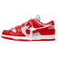 OFF-WHITE x Dunk Low ‘University Red’