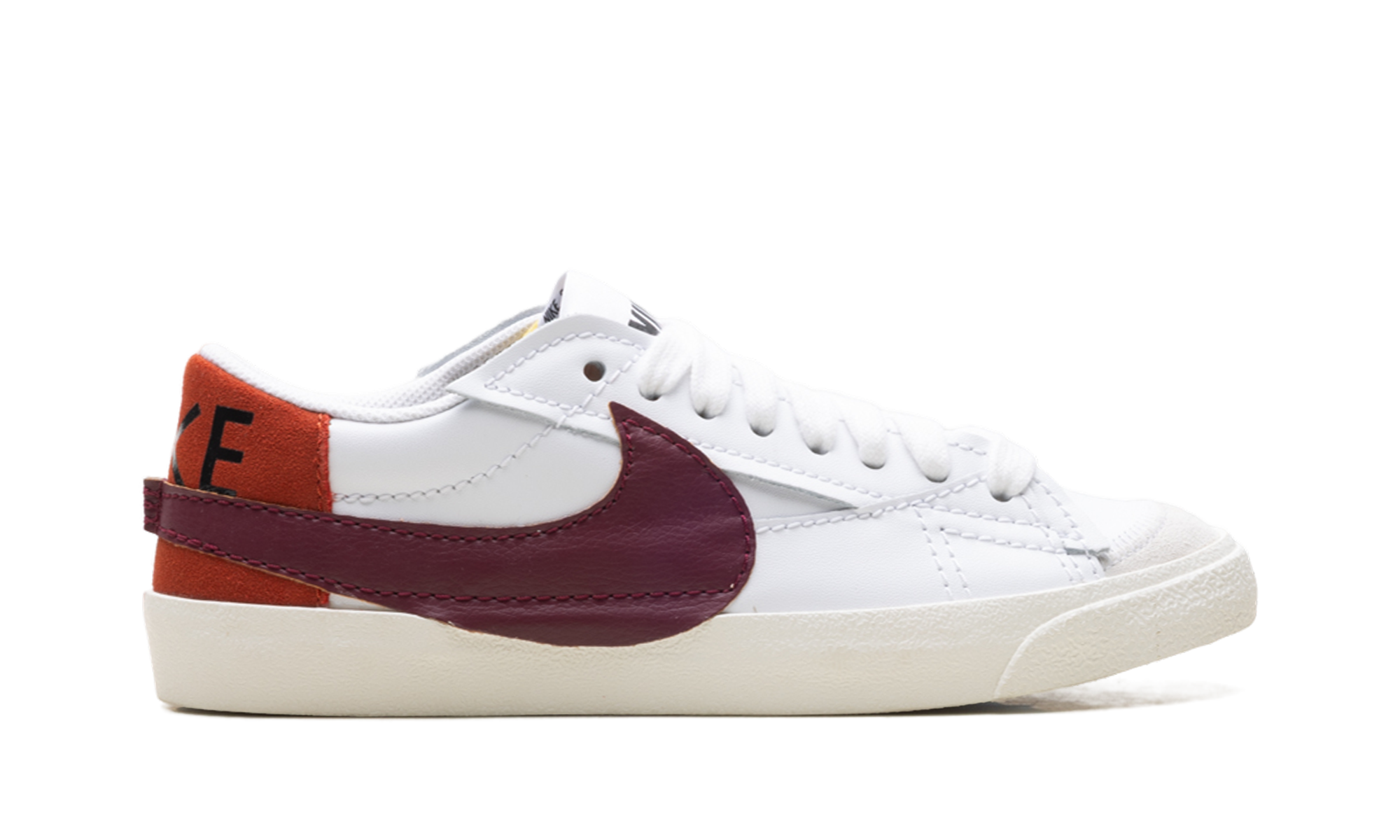 NIKE BLAZER LOW 77 JUMBO WMNS "DARK BEETROOT CINNABAR" DQ1470 104
