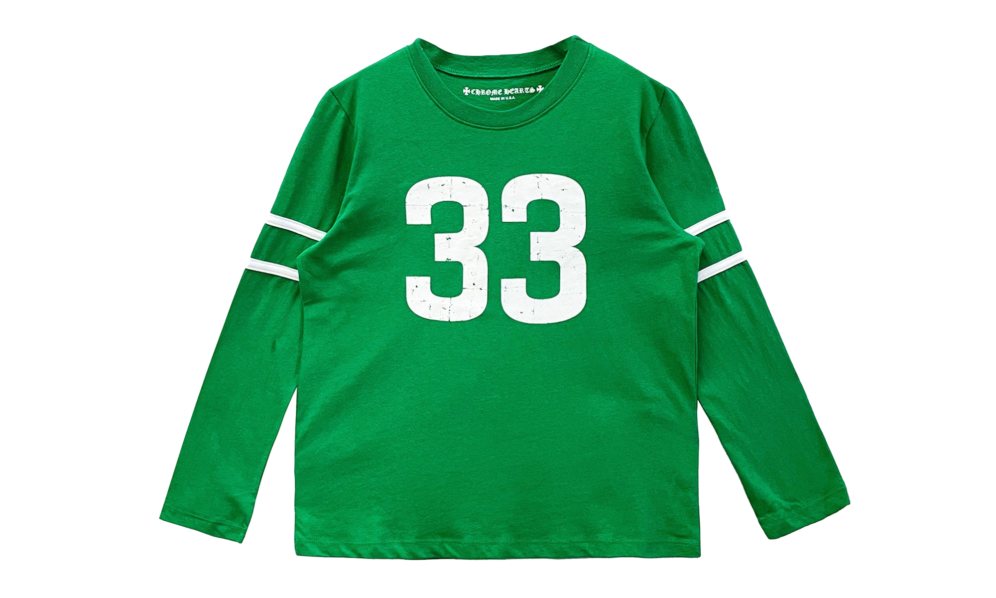 33 Horseshoe Logo Long Sleeves Tee "Green" CHRM0766