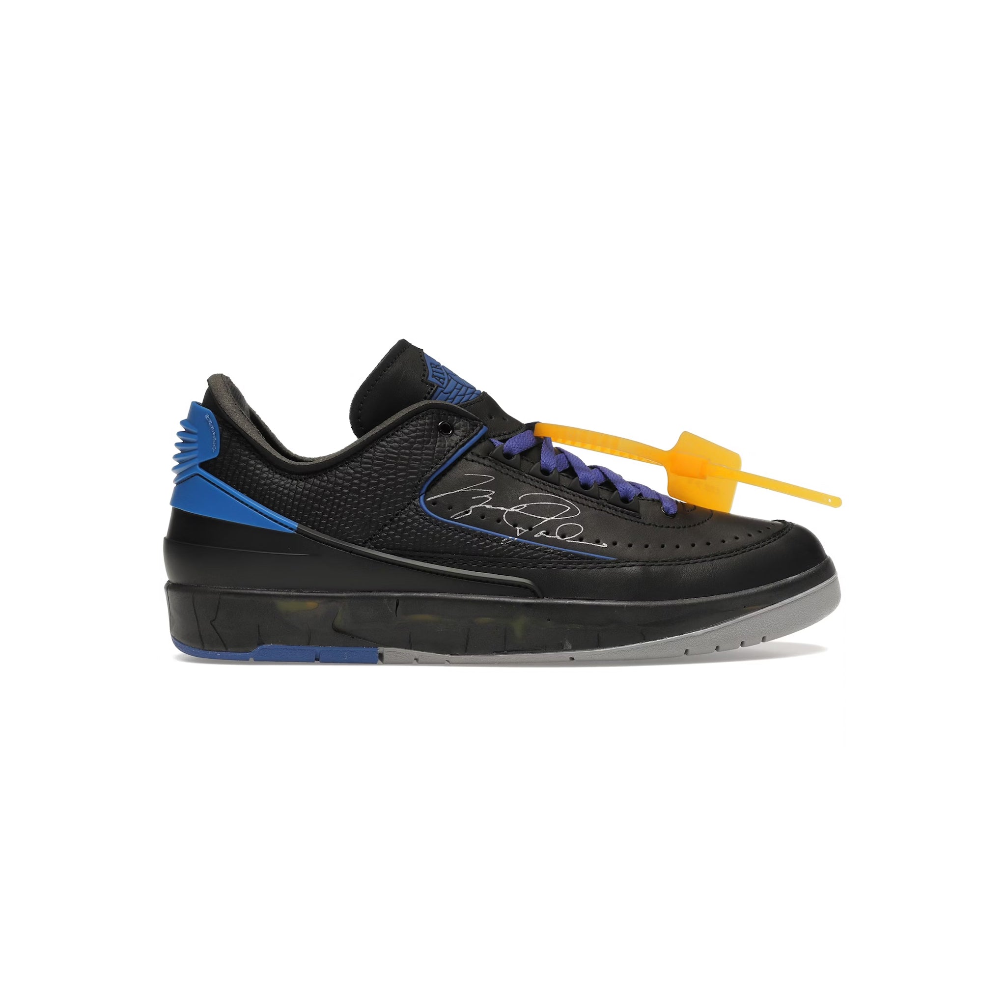 Jordan 2 Retro Low SP Off-White Black Blue