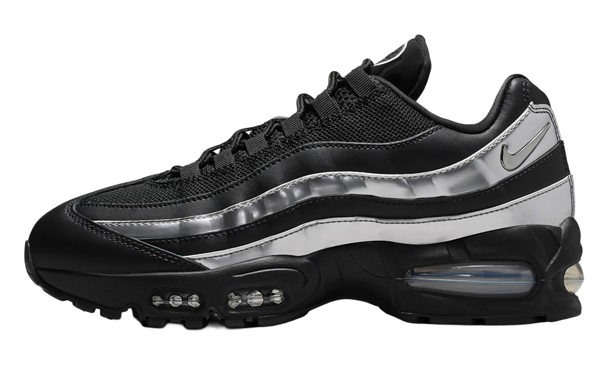 Air Max 95 WMNS "Big Bubble Black Metallic Silver" IR5591 001