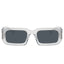 Prada PR 06YS 12R09T Transparent Grey Sunglasses