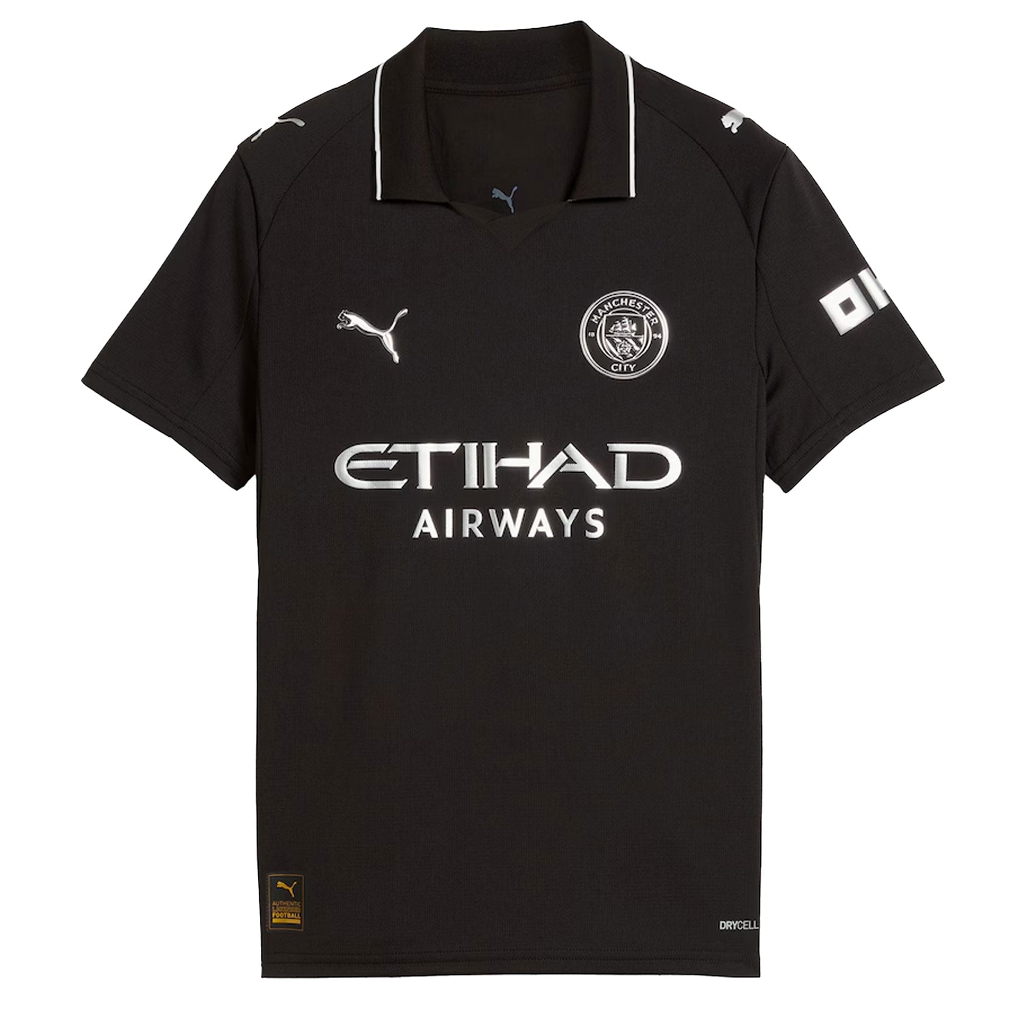 PUMA Manchester City Kids Away Stadium 2025/26 Jersey w/ Haaland