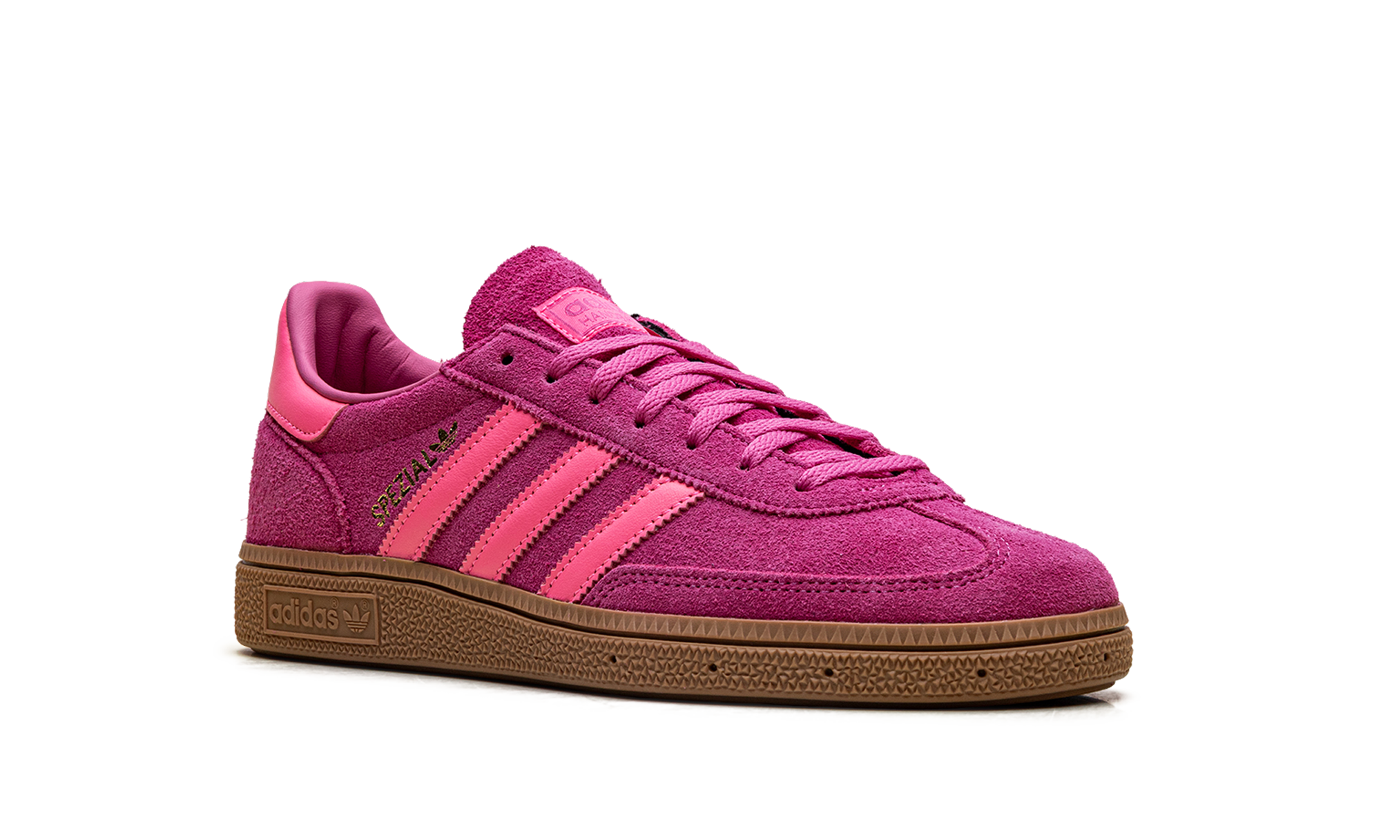 Handball Spezial WMNS "Semi Lucid Fuchsia Lucid Pink Gold Metallic" JQ7262
