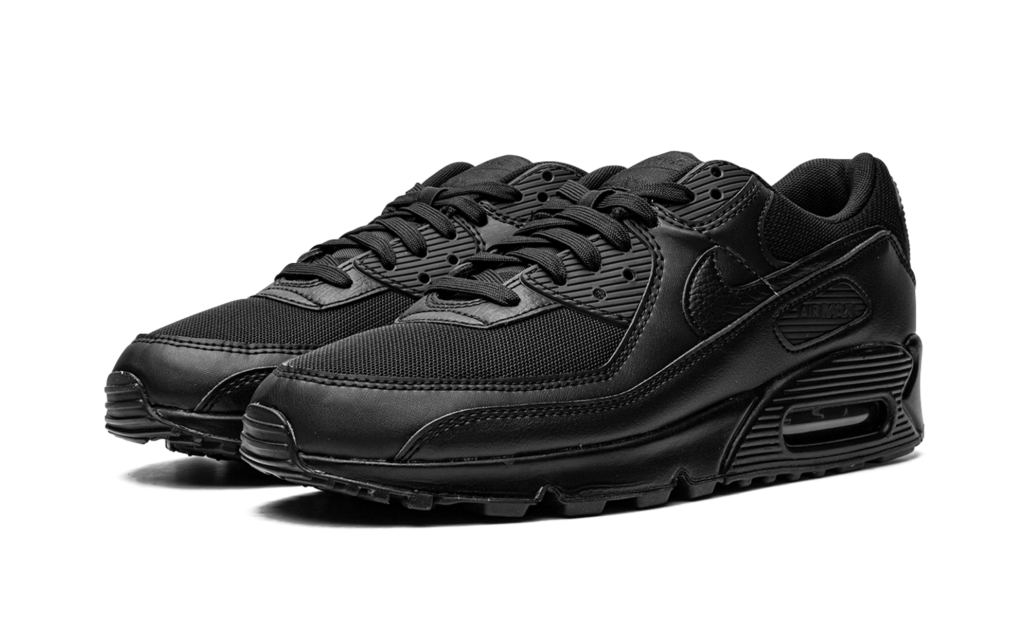 AIR MAX 90 MNS WMNS "Triple Black" DH8010 001