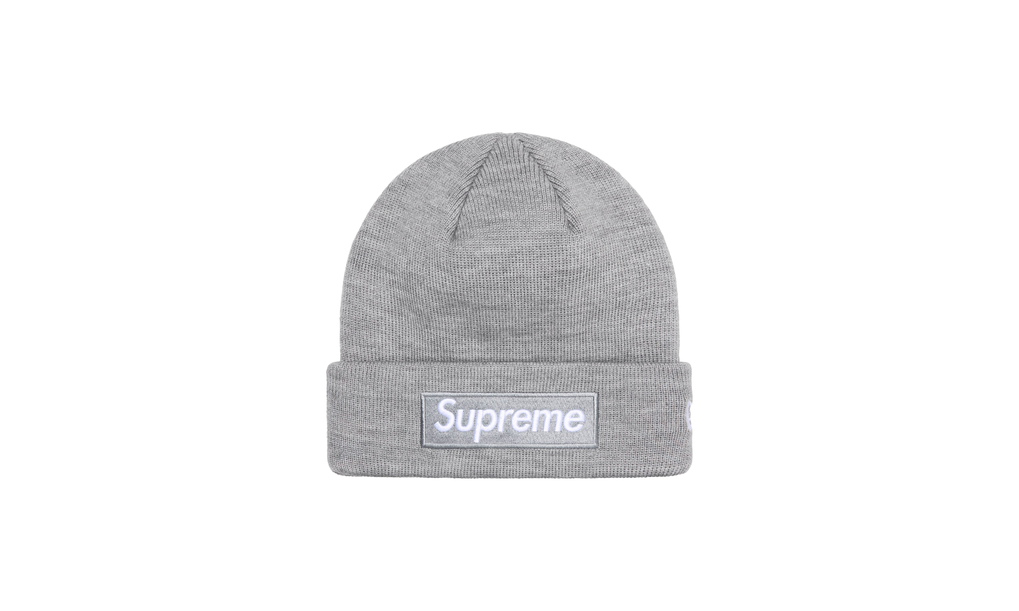 New Era® Box Logo Beanie "FW24 Heather Grey" SU935