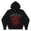 Sp5der Rhinestone Logo Hoodie Black