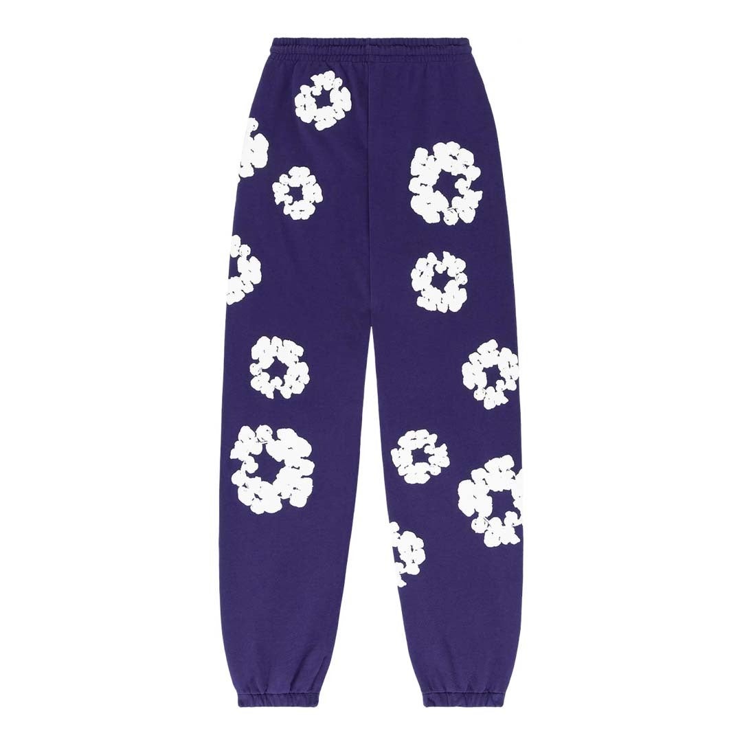 Denim Tears The Cotton Wreath Sweatpants ‘Purple’