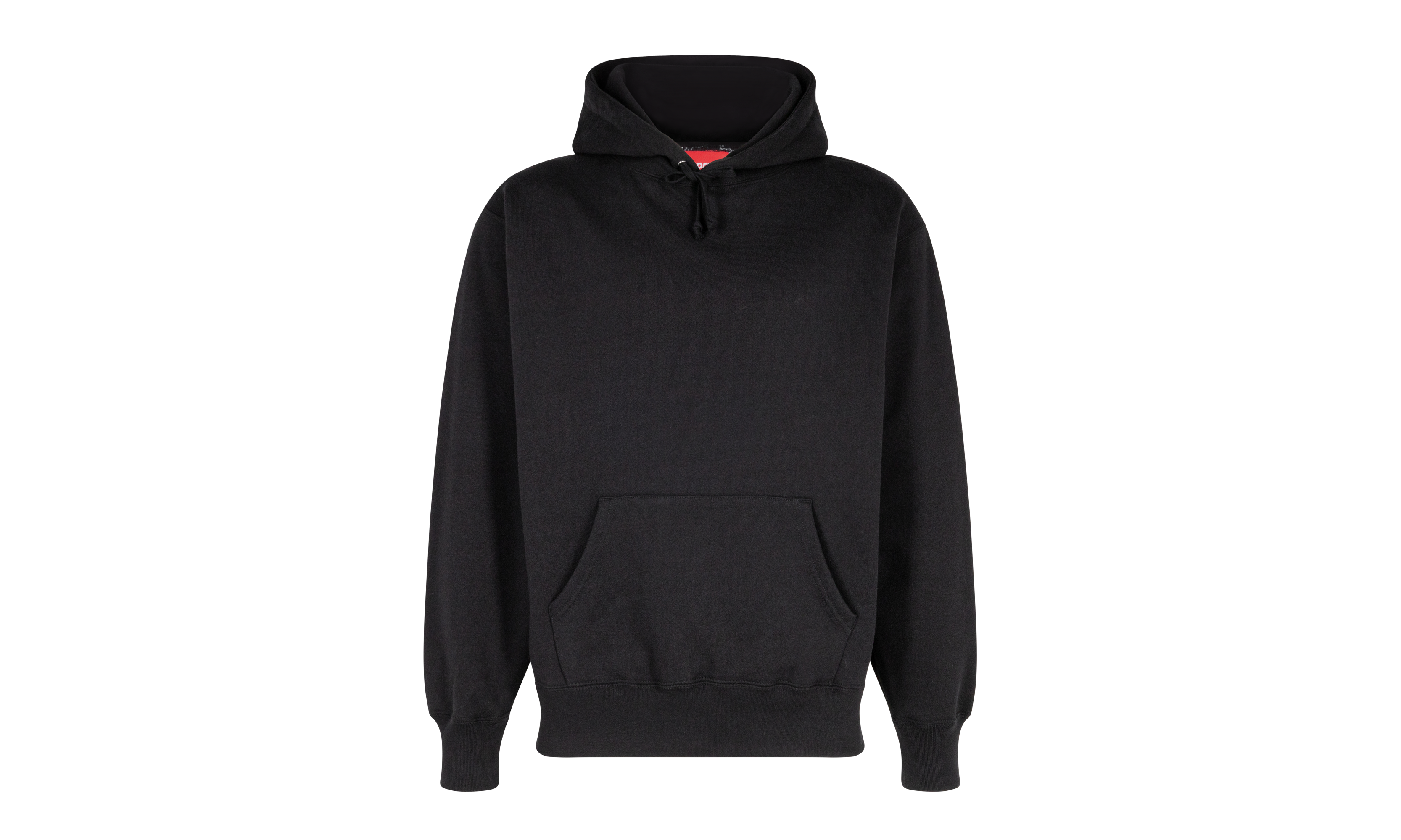 Satin Appliqué Hooded Sweatshirt "FW22" SU330