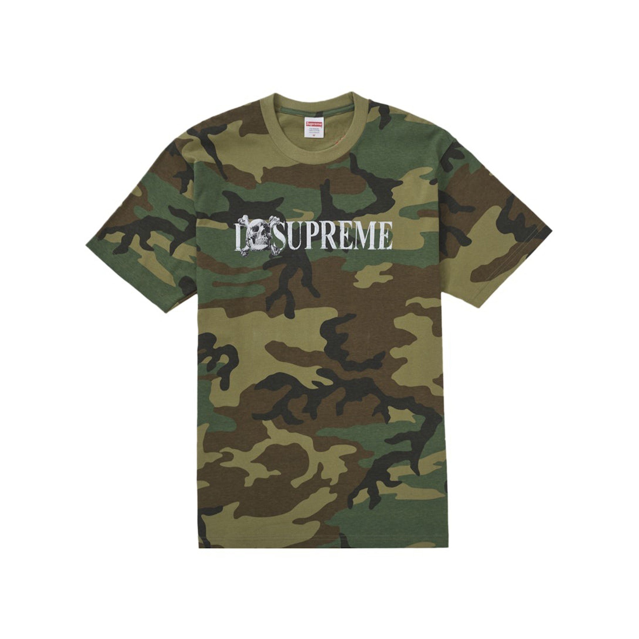 Supreme Camo Skull Tee