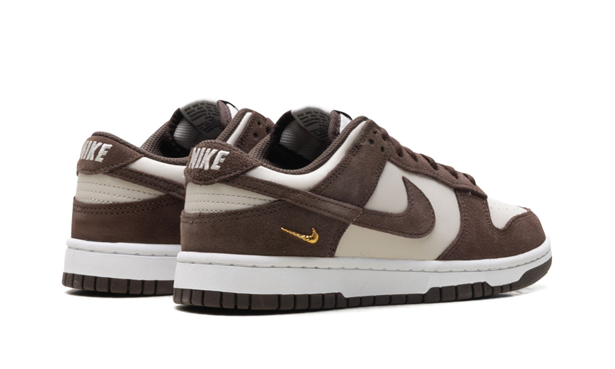 Dunk Low Suede WMNS "Light Orewood Brown / Baroque Brown / White" IO4244 102