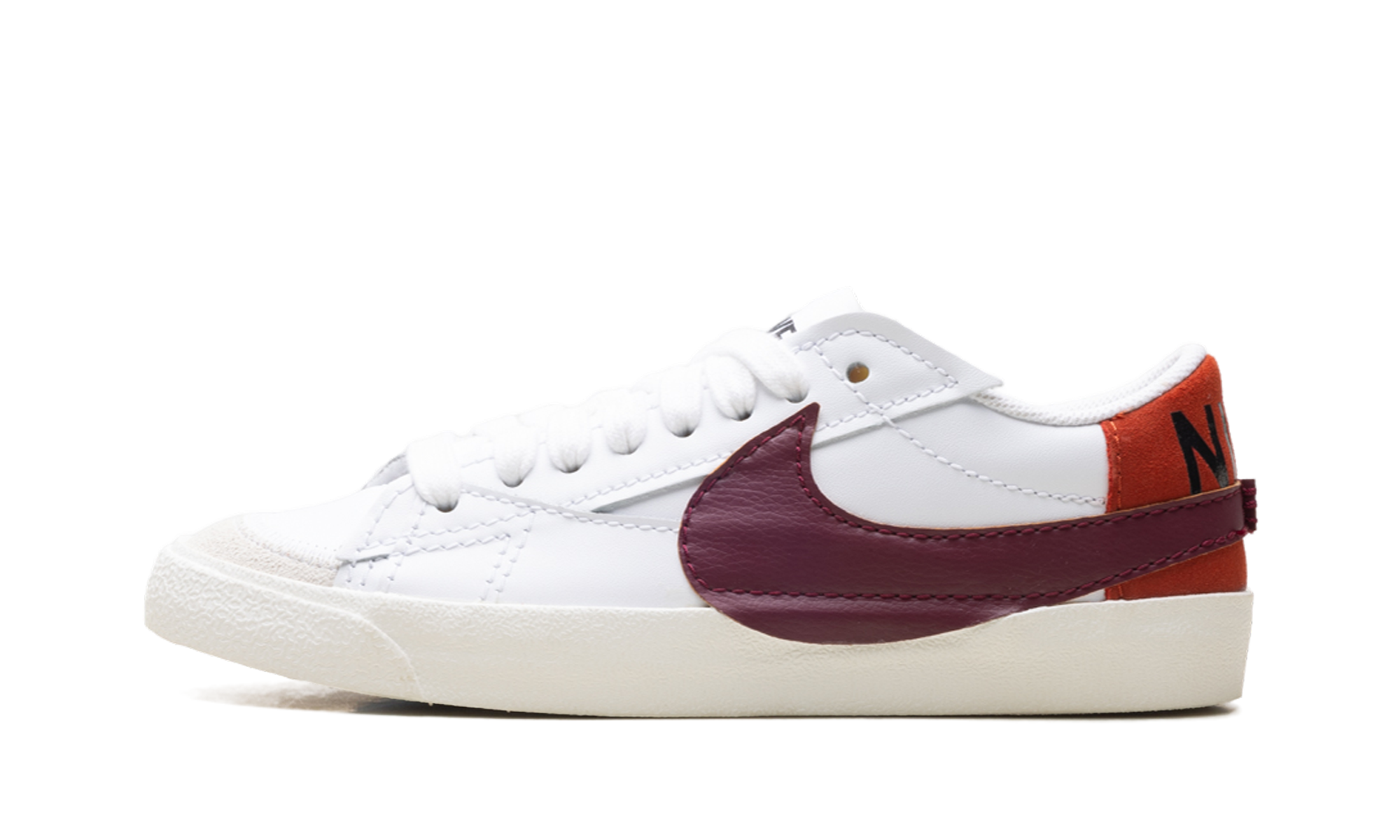 NIKE BLAZER LOW 77 JUMBO WMNS "DARK BEETROOT CINNABAR" DQ1470 104