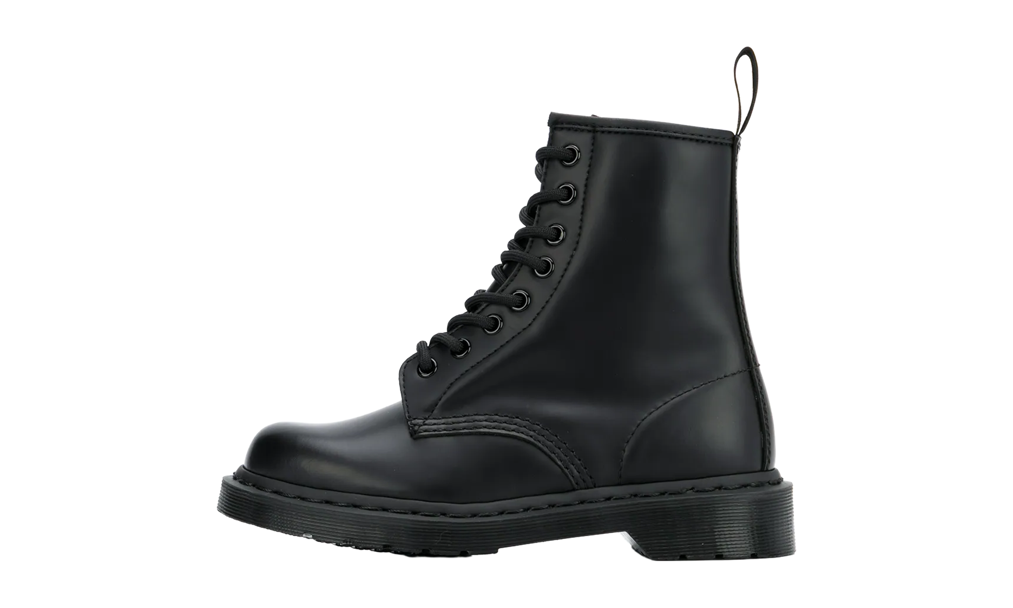 1460 MONO Lace Up Boots "Black — Smooth Leather" 14353001