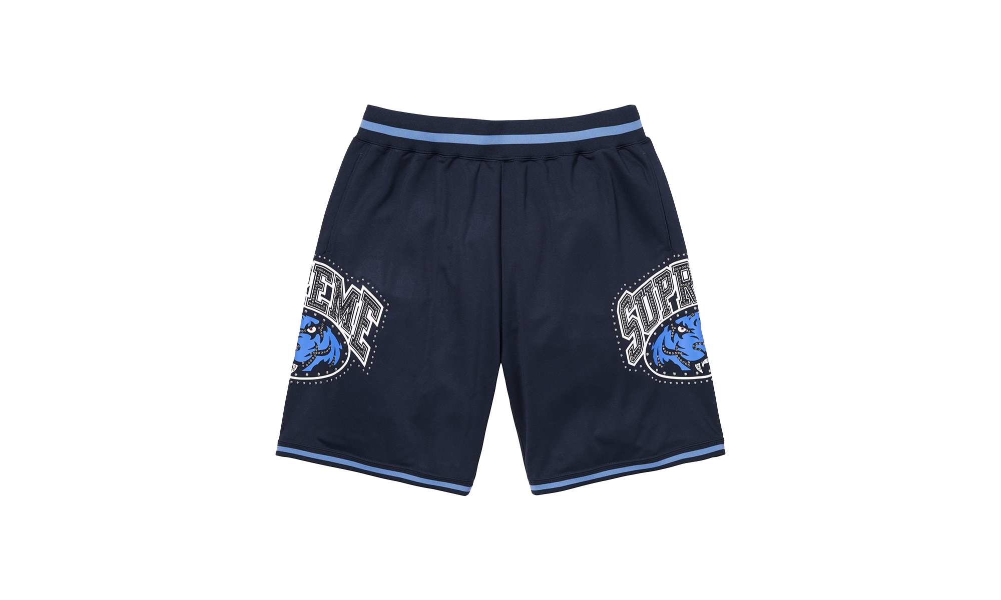 Studded Basketball Short "Navy" SU25637