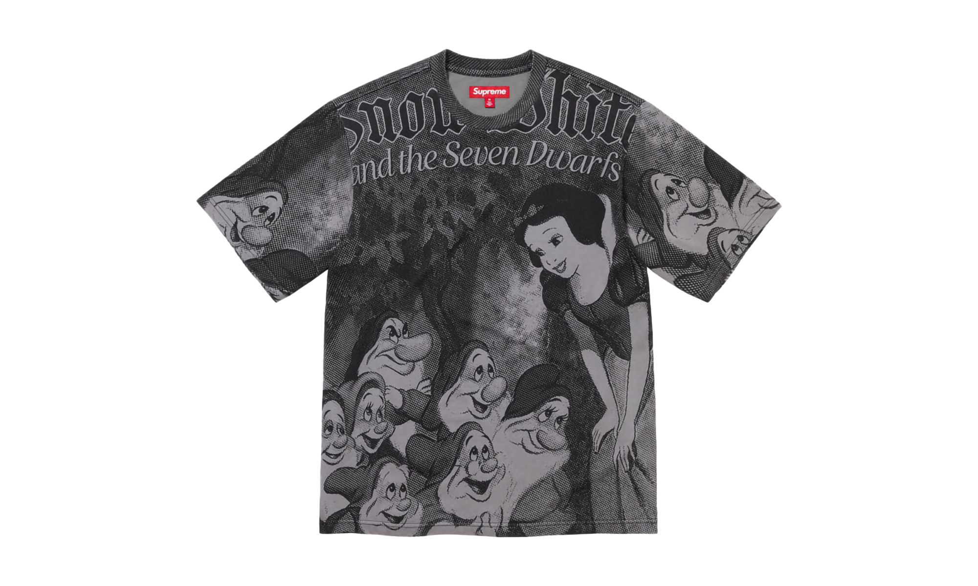 Snow White S/S Top "FW24 Grey" SU989